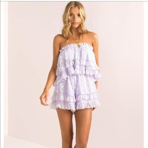 Lilac playsuit romper